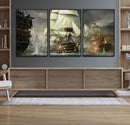 Pirate Ship War Wall Art Canvas Print by MyGreatCanvas | Canvas Wall Art Prints | Photo Prints & Wall Decor