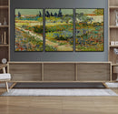 Vincent van Gogh Garden at Arles Wall Art Canvas Print