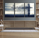 Jesus and the Fading Cross Wall Art Print – Symbol of Faith, by MyGreatCanvas | Canvas Wall Art Prints | Photo Prints & Wall Decor