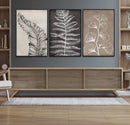 Minimalist Botanical Wall Art Canvas Print, Framed and Ready