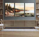 Serene Coastal View of Acadia National Park Wall Art -