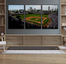 Chicago Cubs Baseball Team Print - Wrigley Field Stadium