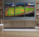 Angel Stadium Aerial Canvas Print – Los Angeles Angels
