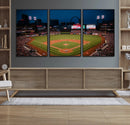 St. Louis Cardinals Baseball Team Print - Busch Stadium Wall by MyGreatCanvas | Canvas Wall Art Prints | Photo Prints & Wall Decor