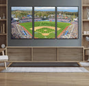 Citi Field Wall Art Print | 3-Panel New York Mets Baseball
