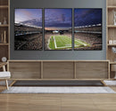 New England Patriots Football Team Print - Foxborough by MyGreatCanvas | Canvas Wall Art Prints | Photo Prints & Wall Decor