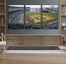 New York Yankees Baseball Team Print - Yankee Stadium Wall