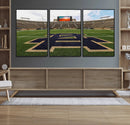 Notre Dame Stadium Giclee Canvas Print | Triptych Wall Art