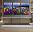 Wildflower Canvas Print – Blooming Floral Meadows with