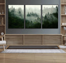 Misty Forest Wall Art – Tranquil Green Woodland Canvas by MyGreatCanvas | Canvas Wall Art Prints | Photo Prints & Wall Decor
