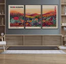 Framed Yayoi Kusama 1986 Wall Art Print – Japanese Wall Art