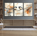 Beautiful Birds Wall Art – Framed Watercolor Branch Canvas by MyGreatCanvas | Canvas Wall Art Prints | Photo Prints & Wall Decor