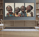 Shai Yossef Print - Joyful Childhood Canvas Wall Art -