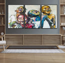 Shai Yossef Style Canvas Art - Joyful African Black Kids
