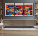 Yayoi Kusama Wall Art Canvas Print, Abstract Art, Large by MyGreatCanvas | Canvas Wall Art Prints | Photo Prints & Wall Decor