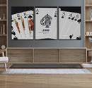 Poker Wall Art - Playing Cards Canvas Wall Art Print - Ace by MyGreatCanvas | Canvas Wall Art Prints | Photo Prints & Wall Decor