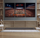 Texas Stadium Night Game Wall Art Canvas Print – Vibrant