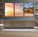 Tropical Beach Wall Art Canvas Print – Framed Palm Trees by MyGreatCanvas | Canvas Wall Art Prints | Photo Prints & Wall Decor