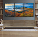 Autumn Mountains Wall Art, Vibrant Fall Foliage Landscape by MyGreatCanvas | Canvas Wall Art Prints | Photo Prints & Wall Decor