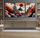 Abstract Mountain Wall Art Canvas Print – Vibrant Stylized by MyGreatCanvas | Canvas Wall Art Prints | Photo Prints & Wall Decor