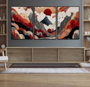 Abstract Mountain Wall Art – Framed Vibrant Landscape Canvas by MyGreatCanvas | Canvas Wall Art Prints | Photo Prints & Wall Decor
