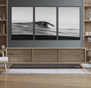 Black Wave Wall Art Canvas Print – Framed Abstract Surf by MyGreatCanvas | Canvas Wall Art Prints | Photo Prints & Wall Decor