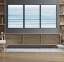 Ocean Wave Surfer Wall Art – Framed Minimal Seascape Canvas by MyGreatCanvas | Canvas Wall Art Prints | Photo Prints & Wall Decor