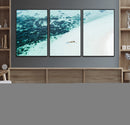 Minimal Beach Wall Art – Framed Ocean Swimming Canvas by MyGreatCanvas | Canvas Wall Art Prints | Photo Prints & Wall Decor