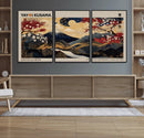 Modern Japanese Wall Art Canvas Print – Framed Abstract by MyGreatCanvas | Canvas Wall Art Prints | Photo Prints & Wall Decor