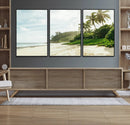 Relaxing Beach Wall Art Canvas Print – Framed Ocean View