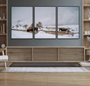 Bison Wildlife Wall Art Canvas Print – Framed Snowy Prairie by MyGreatCanvas | Canvas Wall Art Prints | Photo Prints & Wall Decor