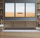 Bison Grassland Wall Art – Framed Minimal Nature Canvas by MyGreatCanvas | Canvas Wall Art Prints | Photo Prints & Wall Decor
