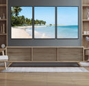 Palm Tree Coast Wall Art Canvas Print – Framed Island Getaway with Crystal Blue Water Scenic Artwork for Home, Office by MyGreatCanvas | Canvas Wall Art Prints | Photo Prints & Wall Decor