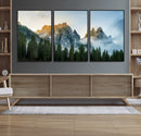 Wilderness Wall Art Canvas Print – Misty Forest Nature