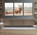 Rustic Nature Wall Art Canvas Print – Stag Woodland Framed by MyGreatCanvas | Canvas Wall Art Prints | Photo Prints & Wall Decor