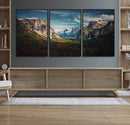 Yosemite National Park Wall Art Canvas Print – Framed