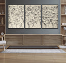 Wild Horse Stampede Wall Art Canvas Print – Monochrome by MyGreatCanvas | Canvas Wall Art Prints | Photo Prints & Wall Decor