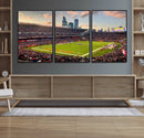 Chicago Bears Soldiers Field Wall Art Canvas Print – Framed