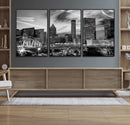 Black and White Atlanta Wall Art Canvas Print by MyGreatCanvas | Canvas Wall Art Prints | Photo Prints & Wall Decor