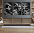 Old Pair of Mens Skates Wall Art Canvas, Men Skates Wall Art by MyGreatCanvas | Canvas Wall Art Prints | Photo Prints & Wall Decor