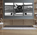 Wall Art Old War Plane Canvas Print by MyGreatCanvas | Canvas Wall Art Prints | Photo Prints & Wall Decor