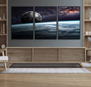 Space and Planet Canvas Print by MyGreatCanvas | Canvas Wall Art Prints | Photo Prints & Wall Decor