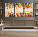 Kitchen Spice on the Table Wall Art, Kitchen Spice Wall Art by MyGreatCanvas | Canvas Wall Art Prints | Photo Prints & Wall Decor