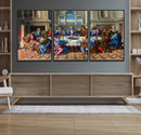 The Last Supper Multi Panel Canvas Wall Art by MyGreatCanvas | Canvas Wall Art Prints | Photo Prints & Wall Decor