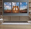 Brooklyn Bridge Manhattan Wall Art Canvas Print by MyGreatCanvas | Canvas Wall Art Prints | Photo Prints & Wall Decor