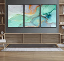 Colorful Marble Fluid Effect Canvas Wall Art Print by MyGreatCanvas | Canvas Wall Art Prints | Photo Prints & Wall Decor