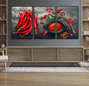Red Pepper Kitchen and Restaurant Wall Wall Art, Red Pepper by MyGreatCanvas | Canvas Wall Art Prints | Photo Prints & Wall Decor