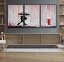Banksy Wall Art Canvas Print, Framed Graffiti Art Picture by MyGreatCanvas | Canvas Wall Art Prints | Photo Prints & Wall Decor