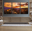 Mesmerizing Sunset from Grand Canyon Nal Park Wall Art, by MyGreatCanvas | Canvas Wall Art Prints | Photo Prints & Wall Decor