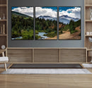 San Juan Nal Forest Wall Art Landscape Canvas Print